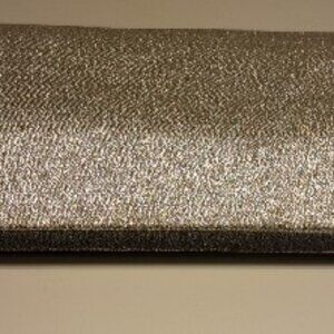 VINTAGE Retro Classic Slate Grey/Shimmer Clutch Casual Fashion Purse